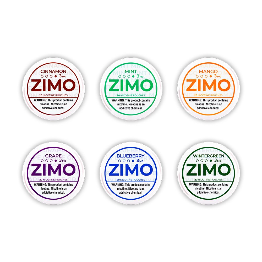 Zimo Nicotine Pouches (5-Can Pack) thumbnail