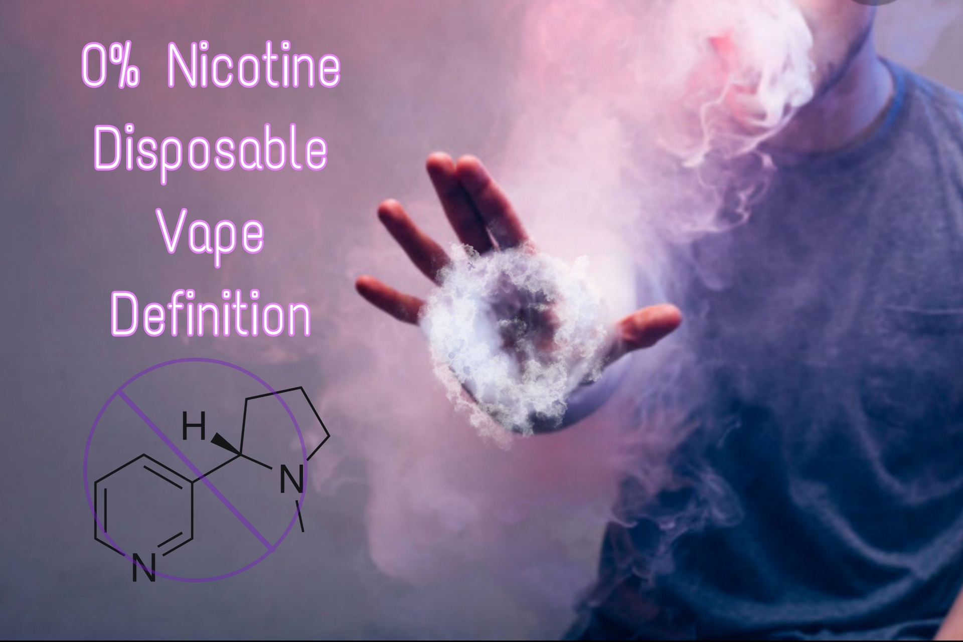 0% Nicotine Disposable Vape Definition